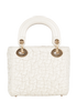 Ruched Mini Lady Dior, back view